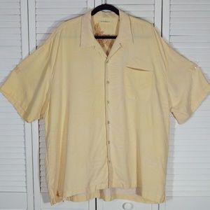 Tommy Bahama Silk Short Sleeve Tropical Shirt